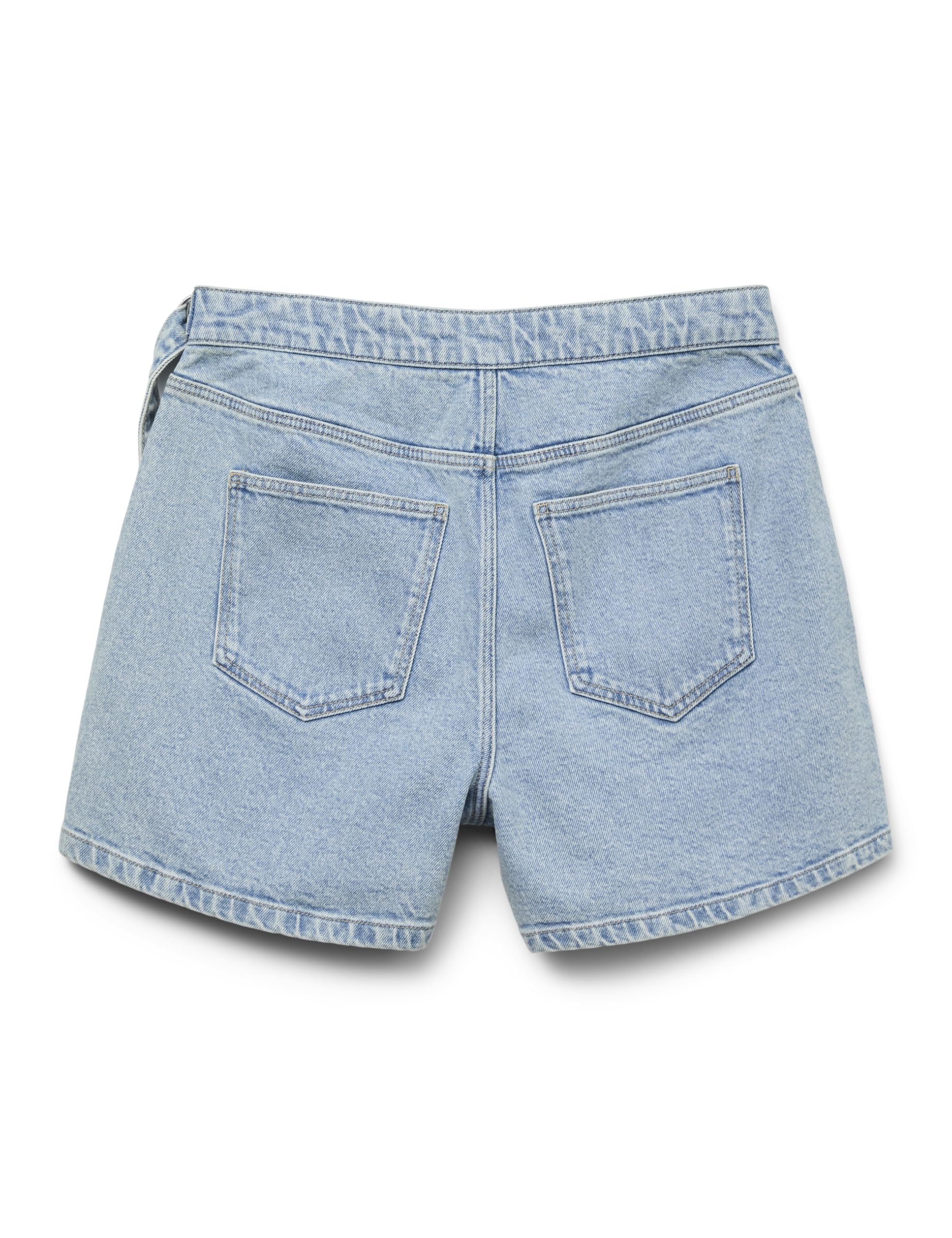 Vero Moda Vmvica Hr Short DNM Skort Vi3450, jasnoniebieski (light blue denim), XS