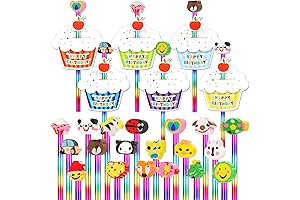 72 Pcs Happy Birthday Pencils Set for Kids