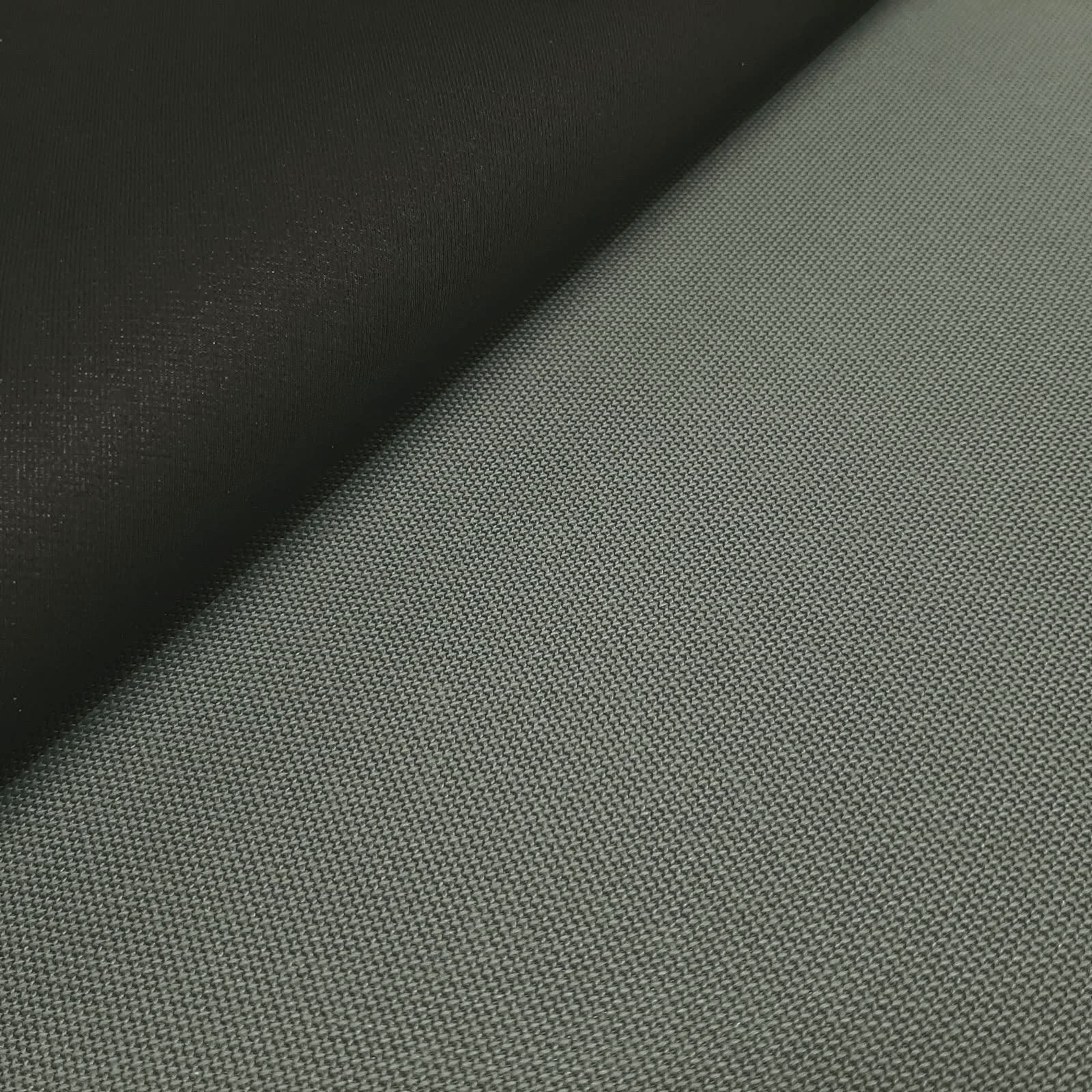 Alonsos – Keprotec® 3-Lagen-Laminat - abriebfester Stoff - per Meter Grau | Ideal geeignet für robuste Bekleidungen, Besätze oder Taschen!