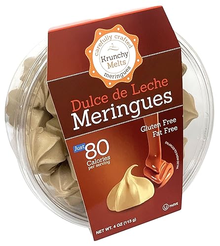 Miniatura 65 de Krunchy Melts Galletas originales de merengue | Sabor S'mores | Solo 90 calorías por porción | Sin grasa, sin gluten, sin lácteos (4 onzas)