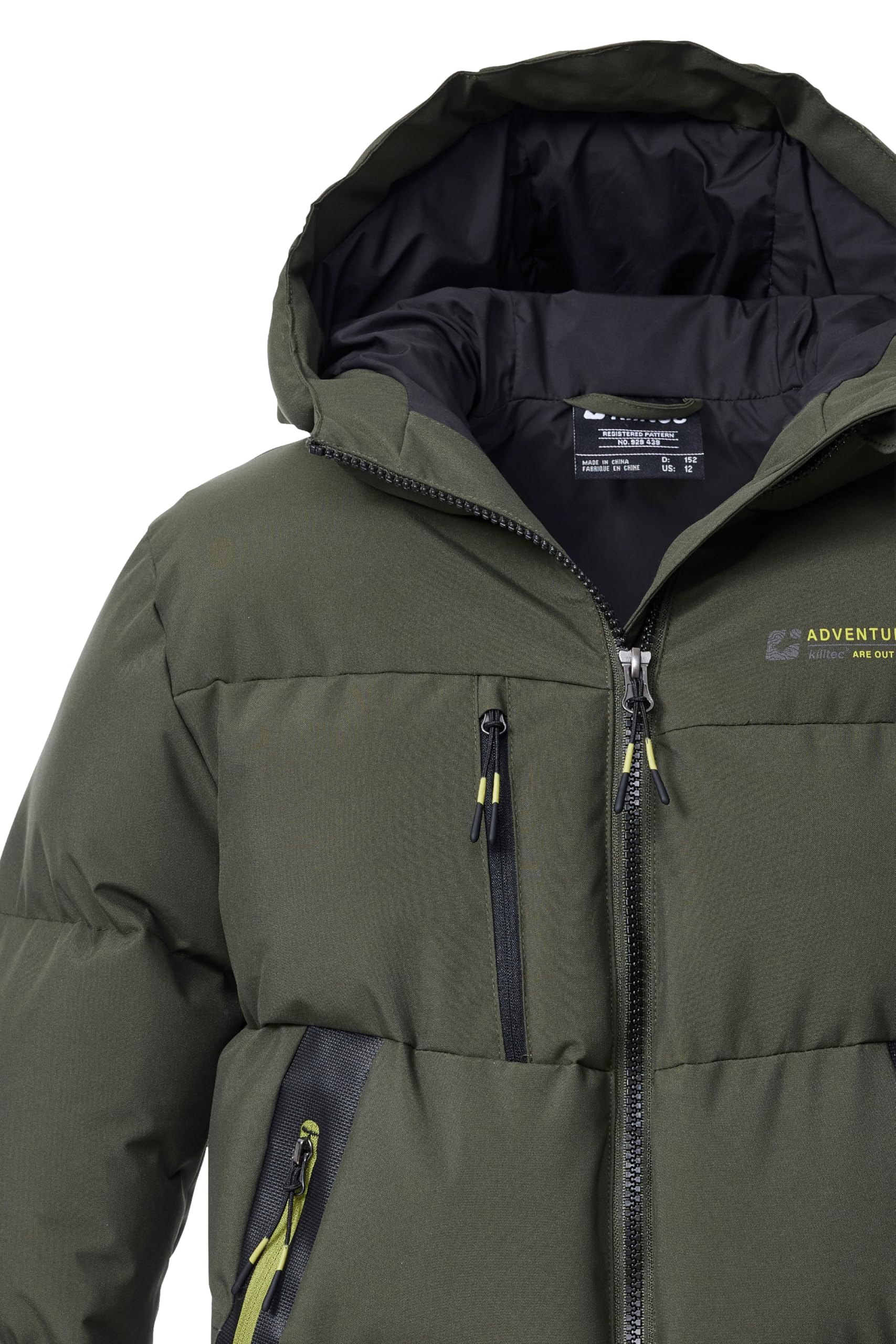 Killtec Kow 239 Bys Qltd Jckt Giacca trapuntata/funzionale in piuma d'oca con cappuccio Bambini e ragazzi
