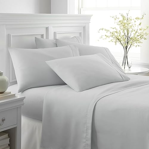 Vista 31 de Linen Market - Juego de sábanas de 6 piezas, azul marino, tamaño individual XL