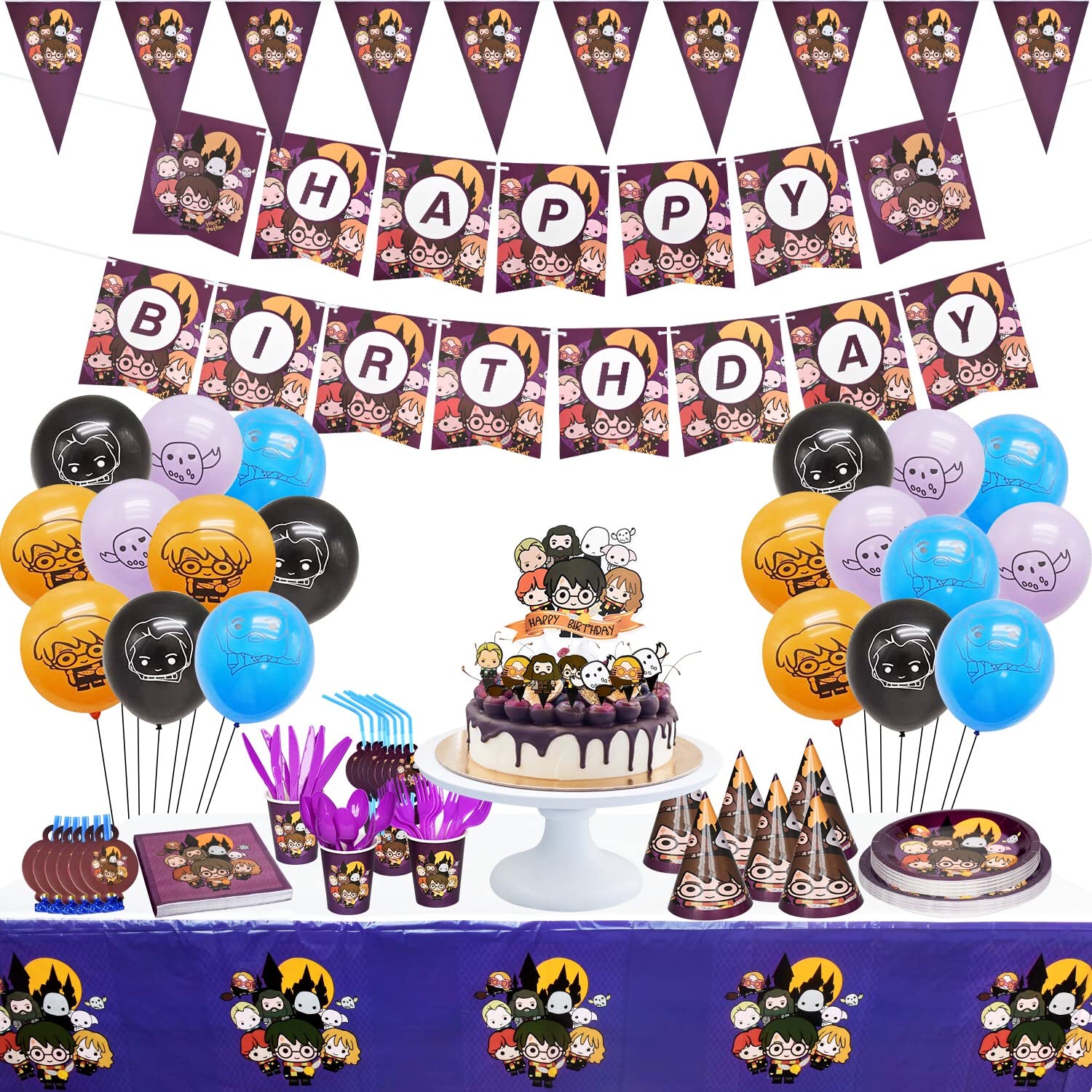 Buy Eleena harry potter birthday supplies, harry potter birthday