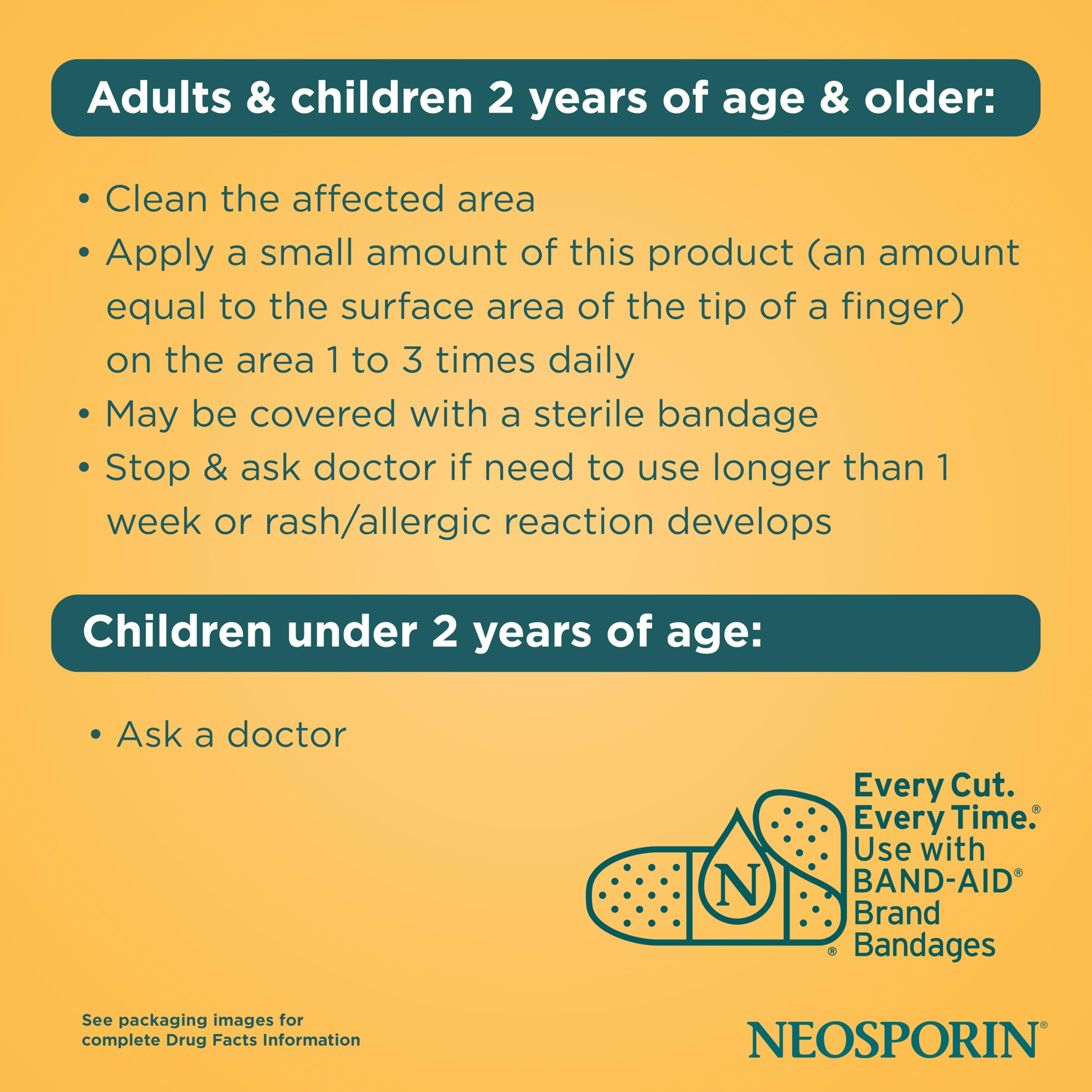 Neosporin Original Triple Antibiotic Ointment, 1 oz — Amazon image 6
