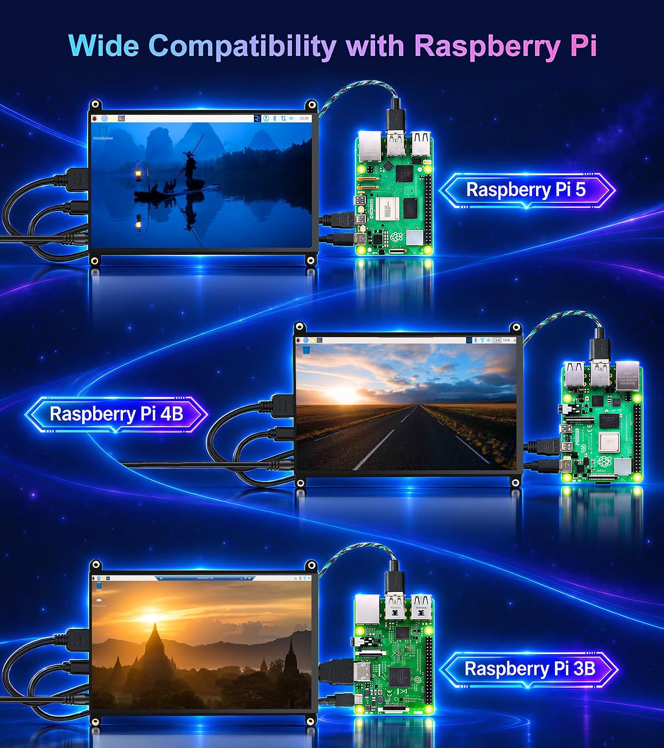 8" HD 1280x800 Touchscreen HDMI Monitor 400nits for Raspberry Pi 9 814rkhO2KyL. AC SL1500