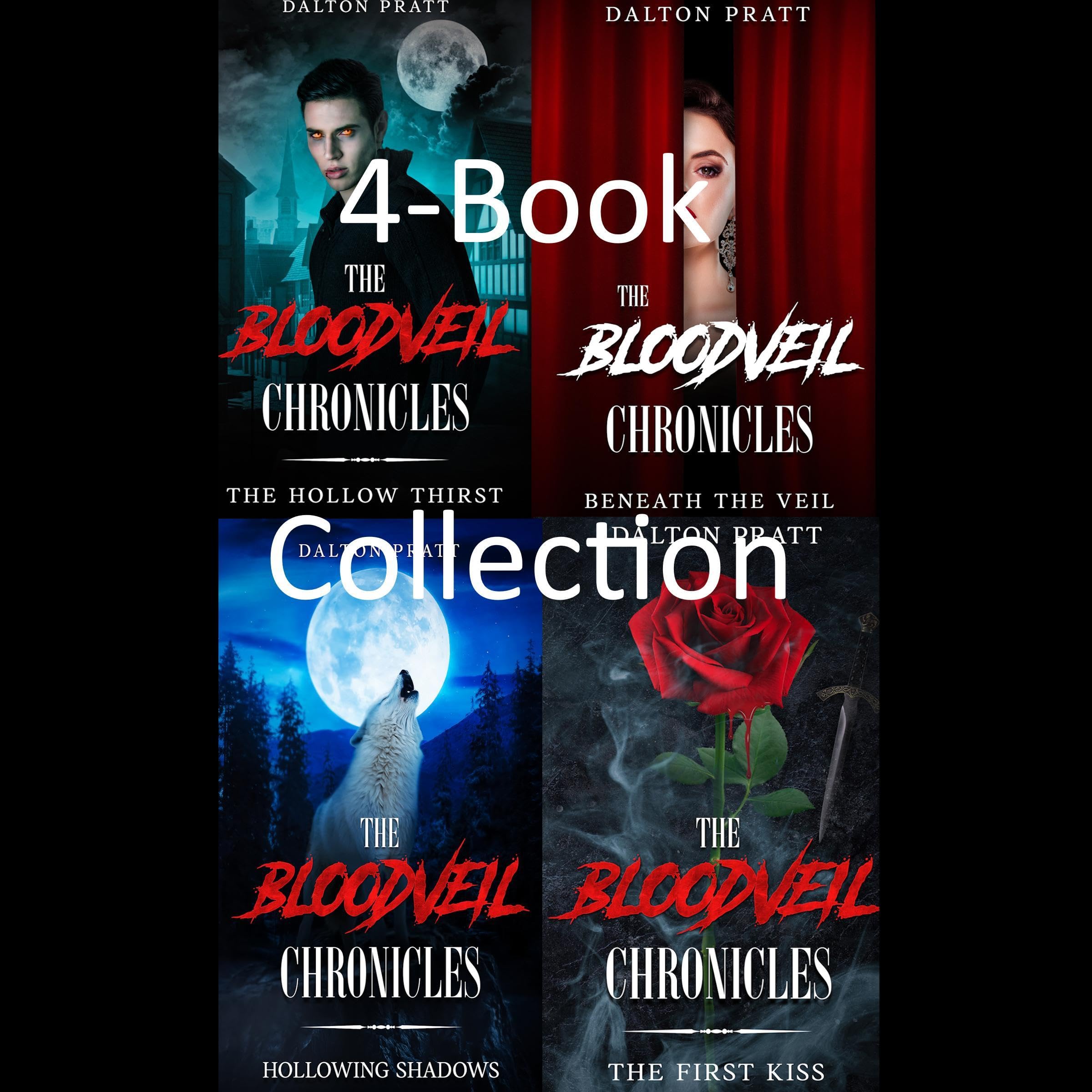 Cover art for The Bloodveil Chronicles, Books 1-4