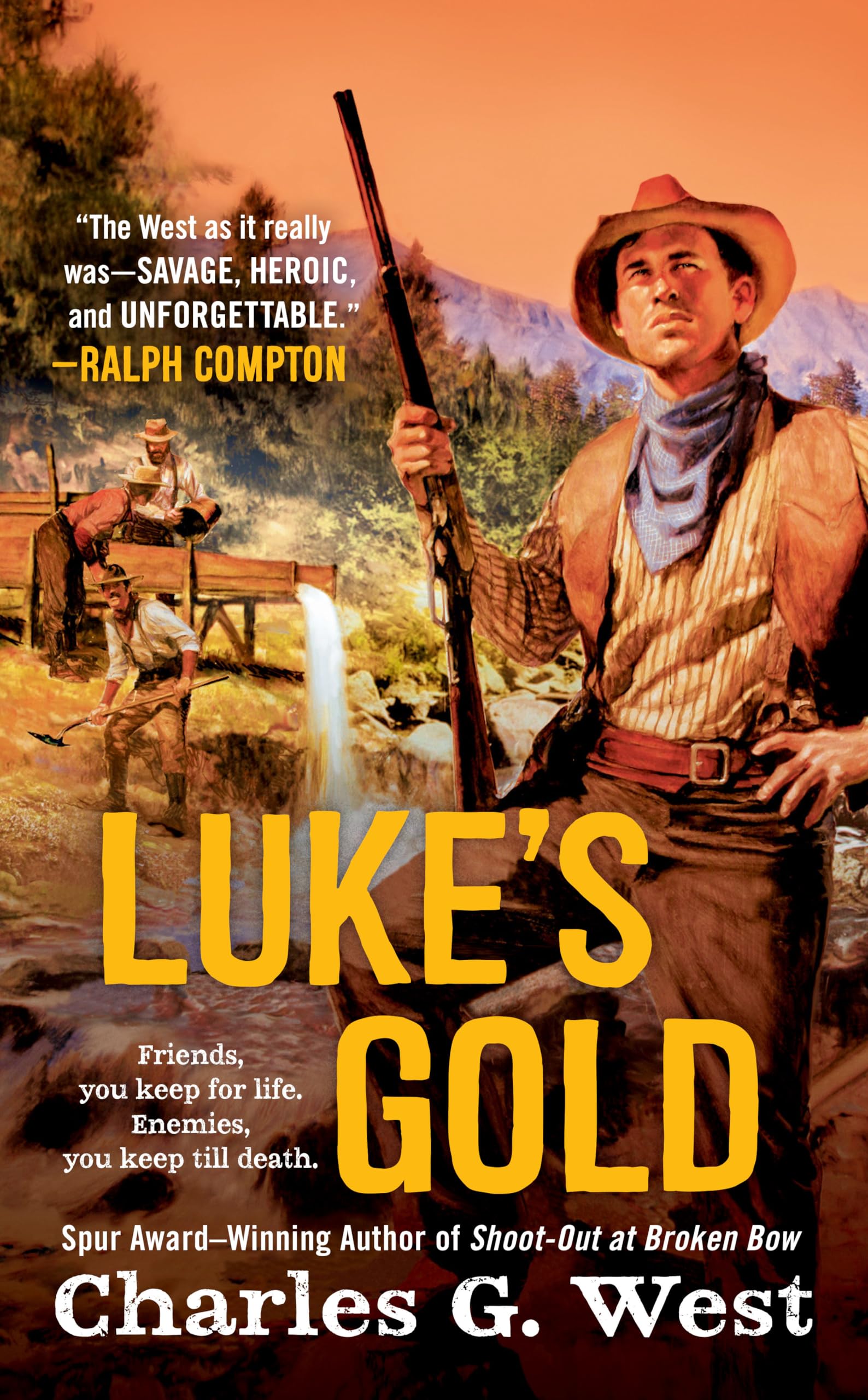 Lukes Gold by Charles G. West PAPERBACK 9780593441442