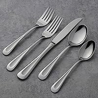 Vista 6 de Oneida Satin Sand Dune Flatware, 45 Piece, Multi
