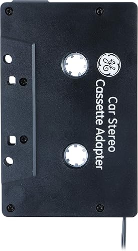 Miniatura 2 de GE Adaptador de casete estéreo para coche, conector de 0.138 in, para teléfonos móviles, teléfonos inteligentes, iPods, reproductores de CD,