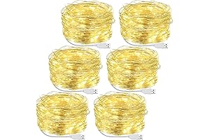 URPOWER String Lights - 33ft 100 LED Fairy Lights for Parties and Home Decor