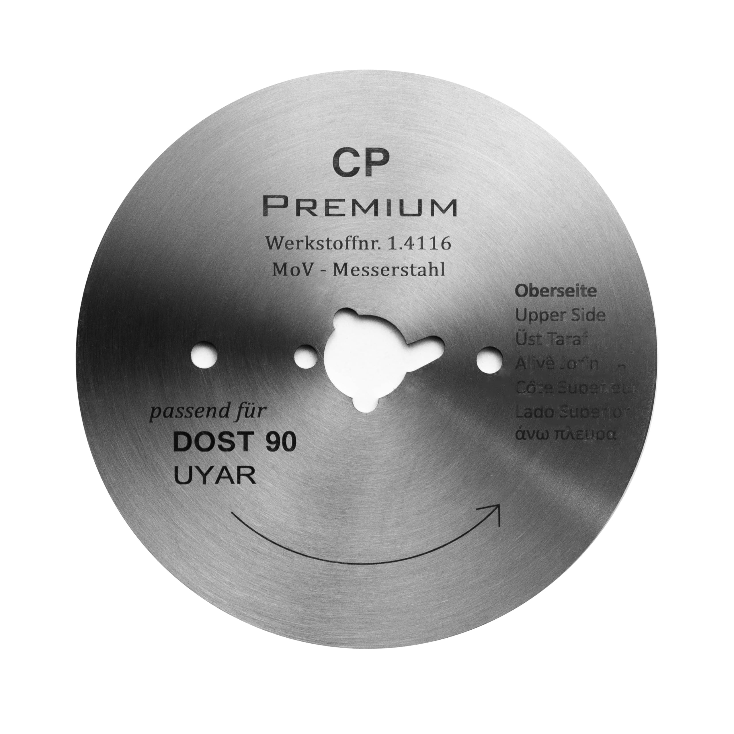 Coltello Circolare Gastronics Per DOST 90 Mm Dentato Coltello - Foto 7