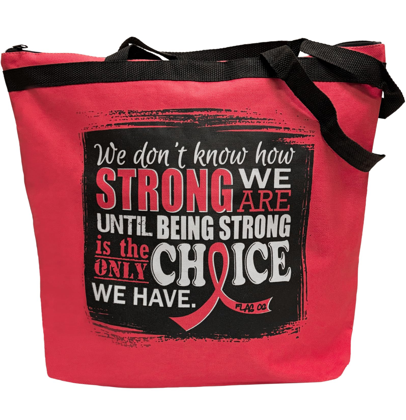 How Strong We Are Darcey Tote Bag for Cancer and Disease Awareness