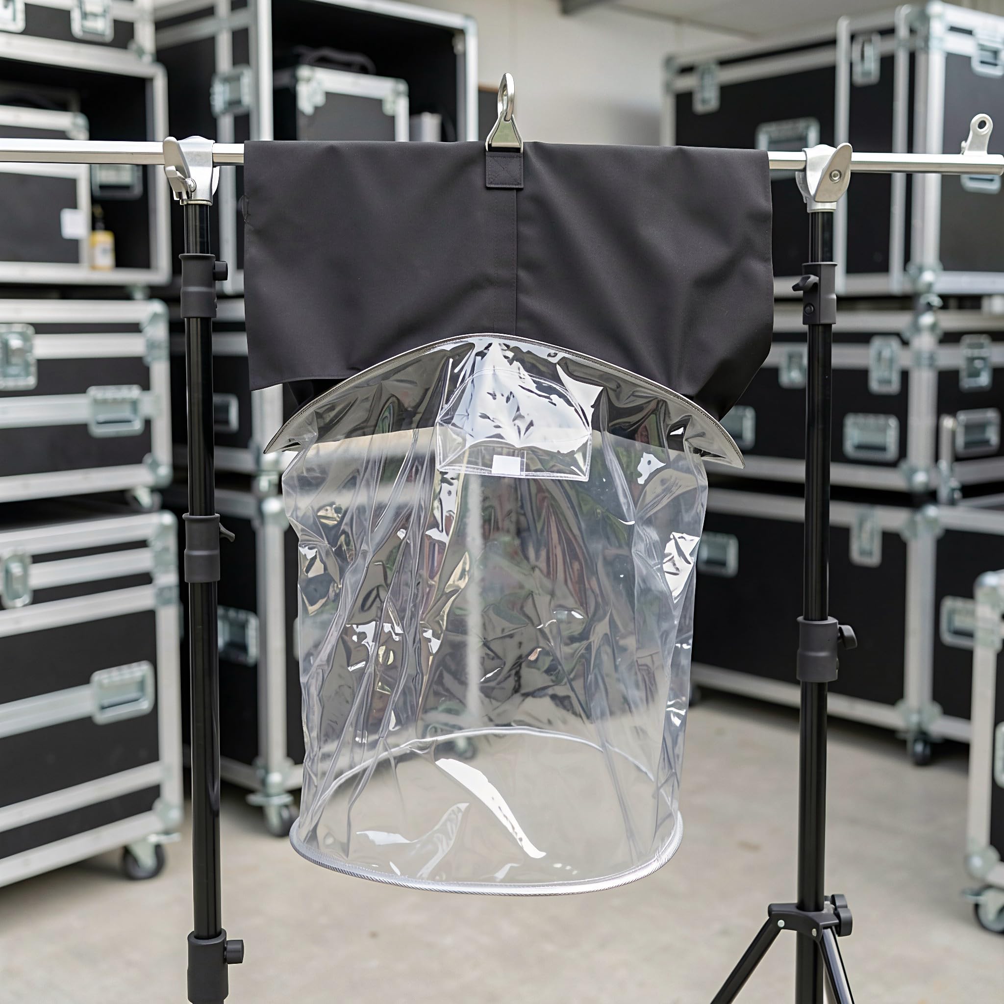 Mipcase Osłona przeciwdeszczowa na oświetlenie sceniczne LED, wodoodporna