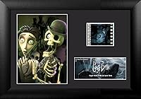 Vista 8 de Trend Setters Tim Burton's Corpse Bride - Velo de boda de Emily's - Presentación de escritorio MiniCell de FilmCells de 7 x 5 pulgadas - Con clip