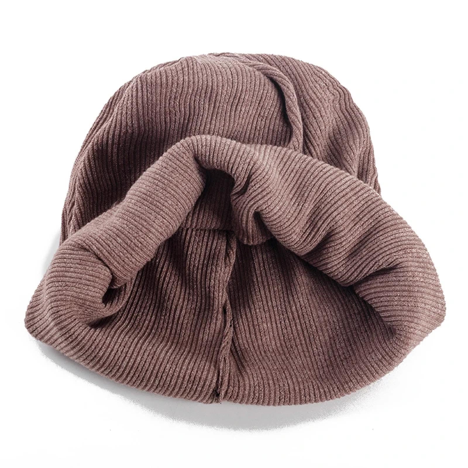 Czapki Czapki Skullies Czapki Beanie Czapka Czapka Prążkowane Czapki Mężczyzna Luźne Luźne Dzianiny Skullies Czapki Unisex Miękkie Ciepłe Czepki