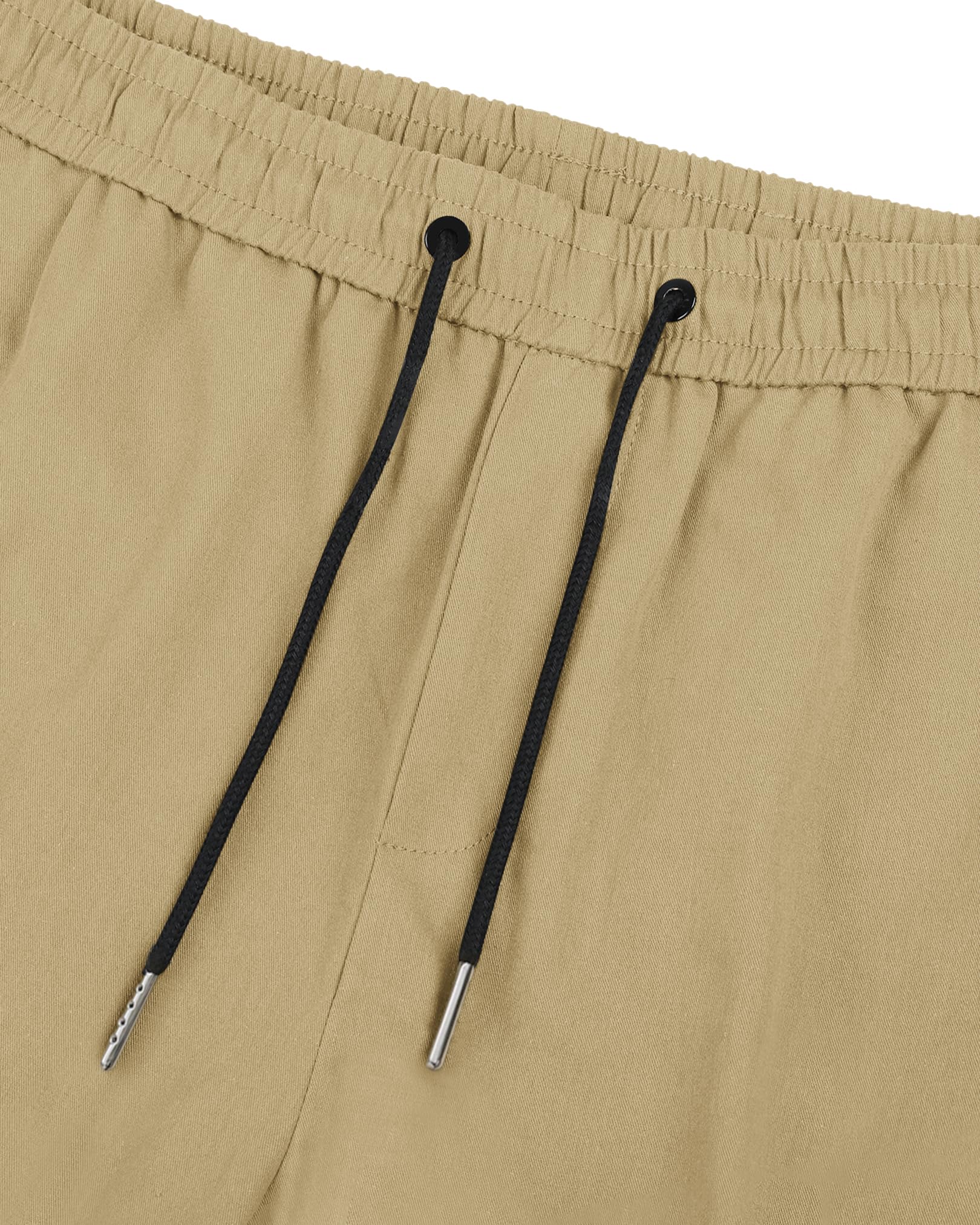 TARAINYA Pantaloncini Uomo in Cotone Morbido con Cordino Regolabile e Tasche Laterali