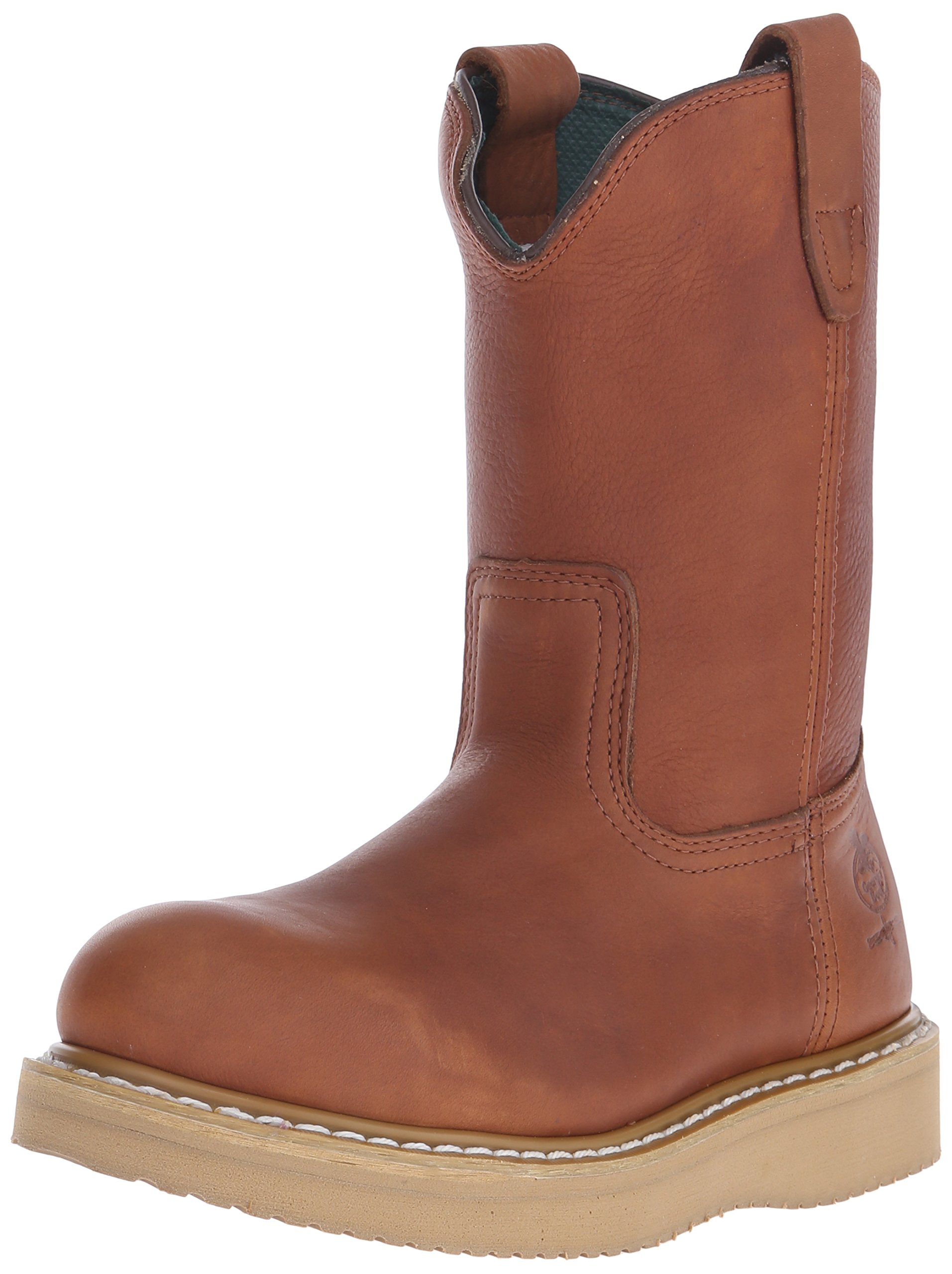 Boot Men's Wedge Wellington Work Shoe 11.5 Wide Barracuda Gold