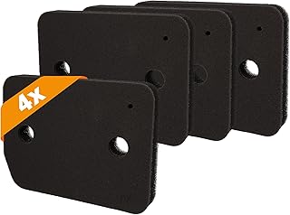 DREHFLEX - 4 x filtr cokołowy/filtr piankowy/filtr do suszarki/osuszacz z pompą ciepła - do Miele 9164761