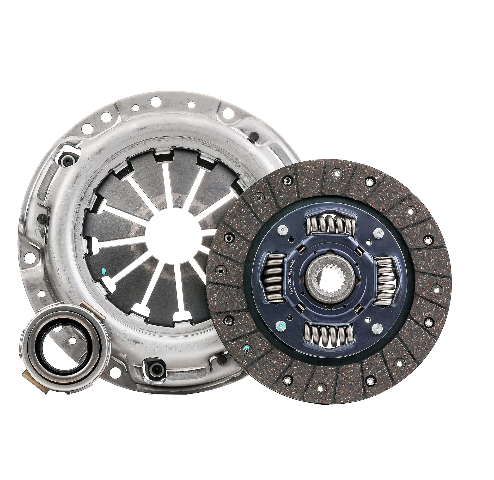 RIDEX 479C0310 Kit de embrague con placa de apriete de embrague con plato de embrague con cojinete de desembrague Compatible con SUZUKI SJ 413 OS