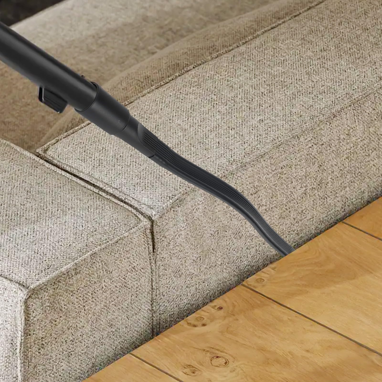 Herramienta de extensión de boquilla flexible para hendiduras, accesorio retráctil para aspiradora Miele, herramienta de limpieza flexible para espacios estrechos, estantes