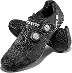 ROCKBROS Chaussures à vélo NR3 avec 2 Knob Lock Professional pour les hommes - Respirant & Chaussures de vélo de route stables
