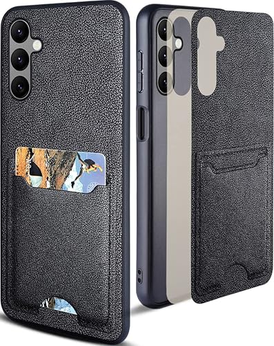 AIORIA Funda para Samsung Galaxy A14 con tarjetero de cuero premium Funda de teléfono Ranura para tarjeta retro Funda protectora completa para disponible en Yaxa Peru