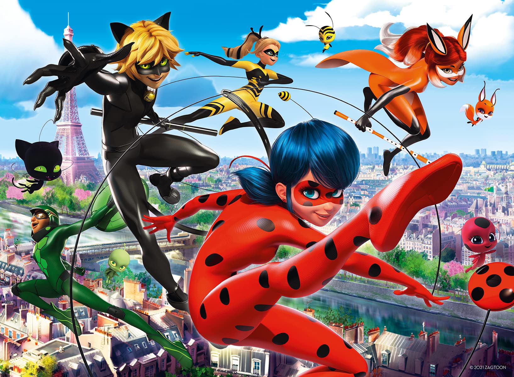 Amazon.com: Ravensburger Miraculous 200 Piece Jigsaw Puzzle for