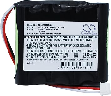 FITHOOD Battery Replacement for ANRITSU 909814B, 909815B, MT9090, MT9090A Part NO G0202A, PT01426, PT01496