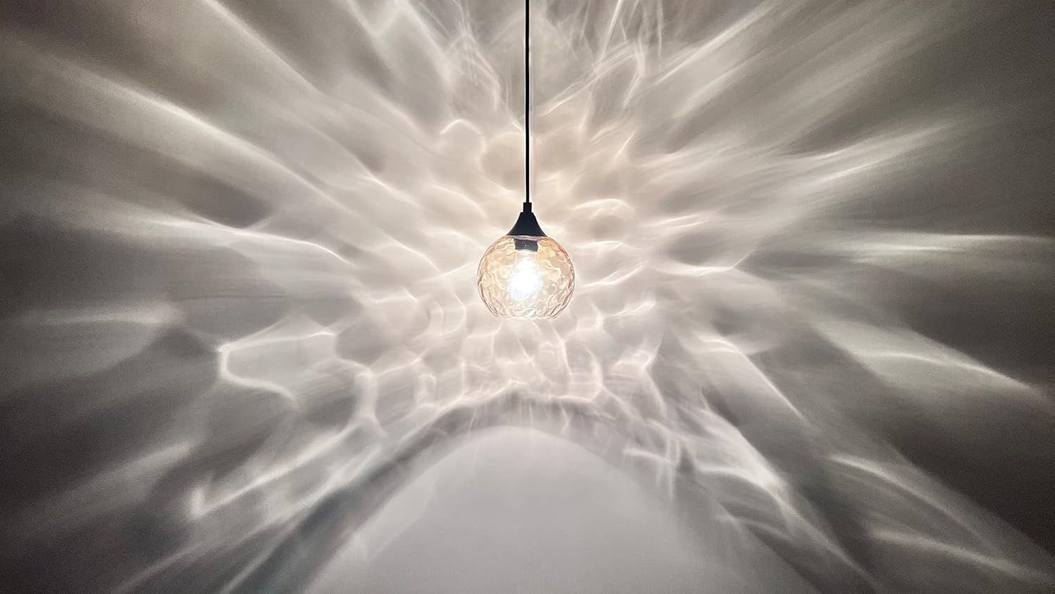 6.3 Inch Replacement Clear Hammer Glass Lamp Shade Light Fixture,for Replacement Wall Sconce Pendant Light Ceiling Light Chandelier Shade,Factory Outlet (Amber Glass, 3 Pack)