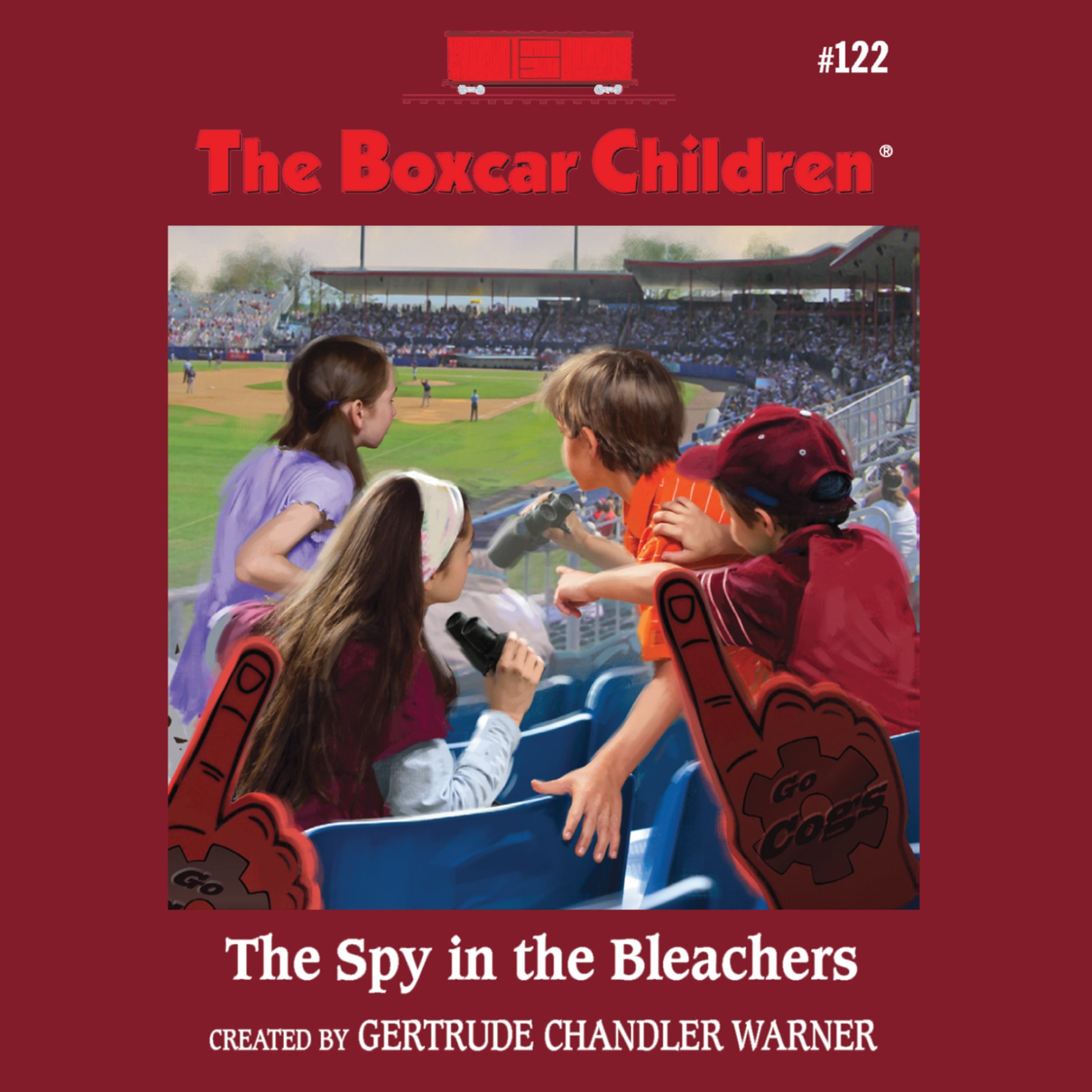 Cover art for The Spy in the Bleachers