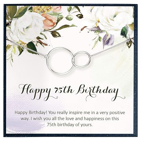 75th birthday jewelry Clearance