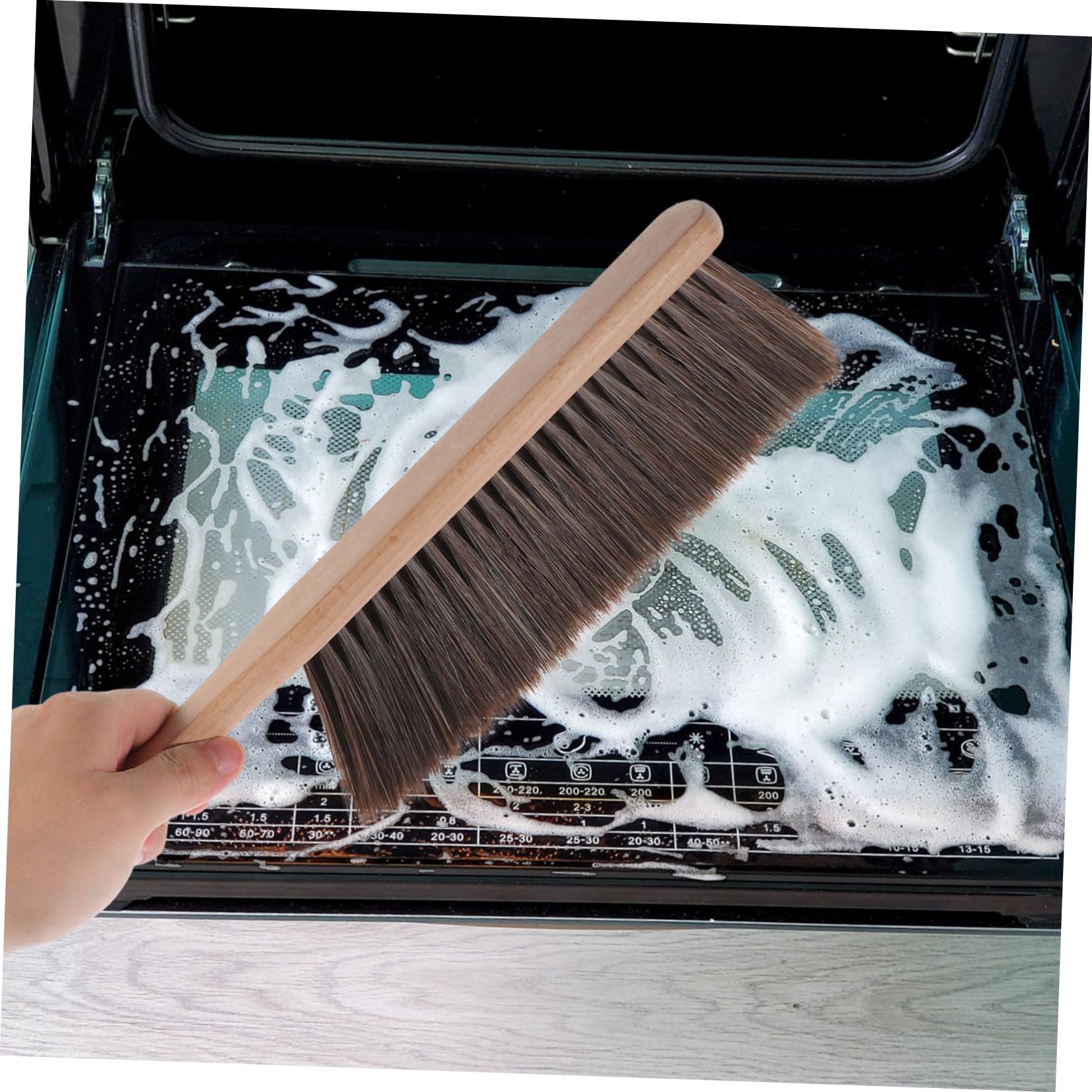 MOLUCKFU Handheld Dust Brush Portable Carpet Cleaning Brush for Home Office Kitchen