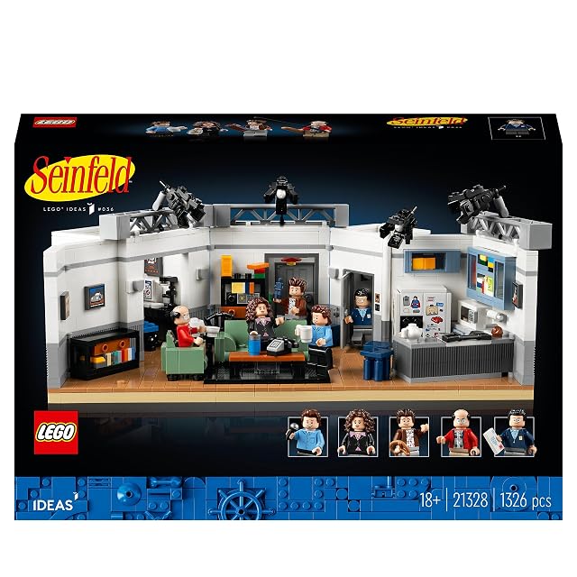 Foto 5 de 6 de Lego Ideas Seinfeld 21328 Building Kit; Collectible Display Model; Delightful 1990s Nostalgia Gift for Adults…
