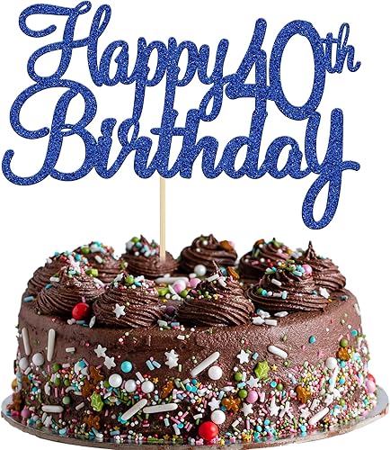 Miniatura 38 de Gyufise 1 decoración para tarta de cumpleaños número 21 con purpurina para tarta de cumpleaños, saludos a 21 años, veintiuno, fabulosa decoración