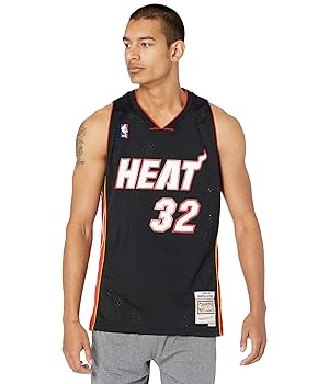 ウェア NBA MIAMI HEAT #32 O'NEAL Miami Heat Shaquille O'Neal #32 Basketball NBA Mitchell
