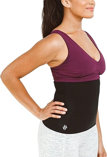 Miniatura 3 de Sweat Shaper  Cinturón de sauna para reducción de cintura para mujer, entrenador de cintura sin neopreno