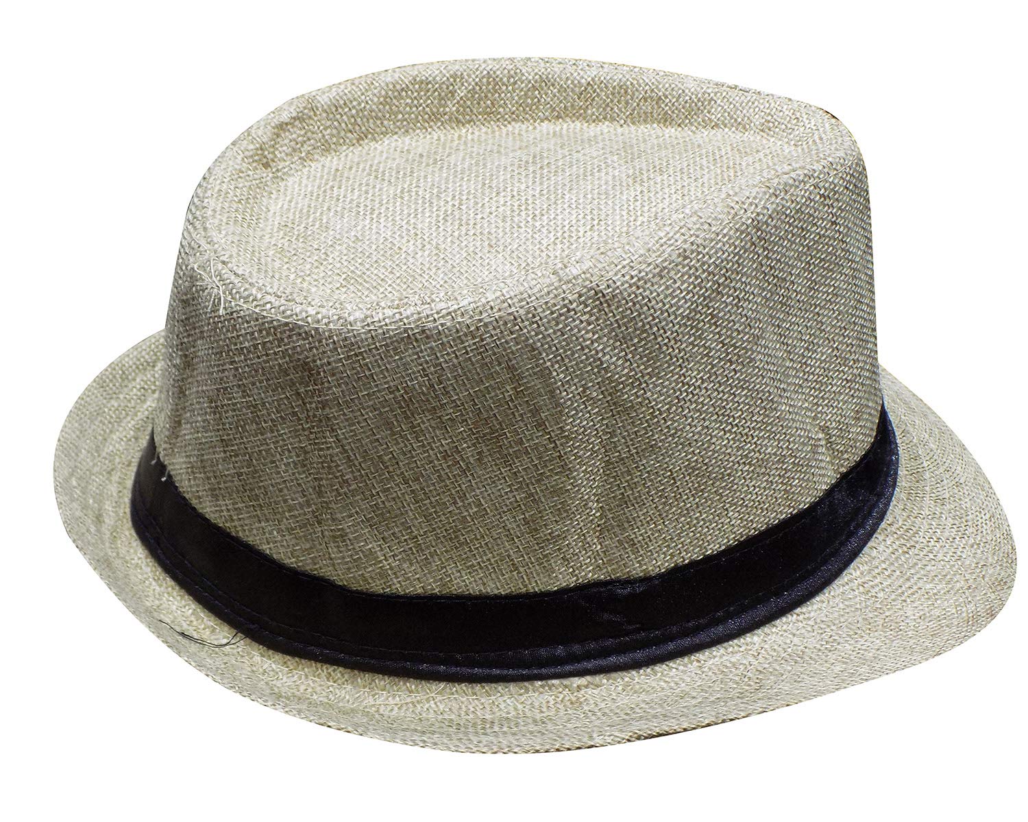 Fedora Hat, Stylish Casual Hat for Boys and Men, 35 Gram, Pack of 1 Brown