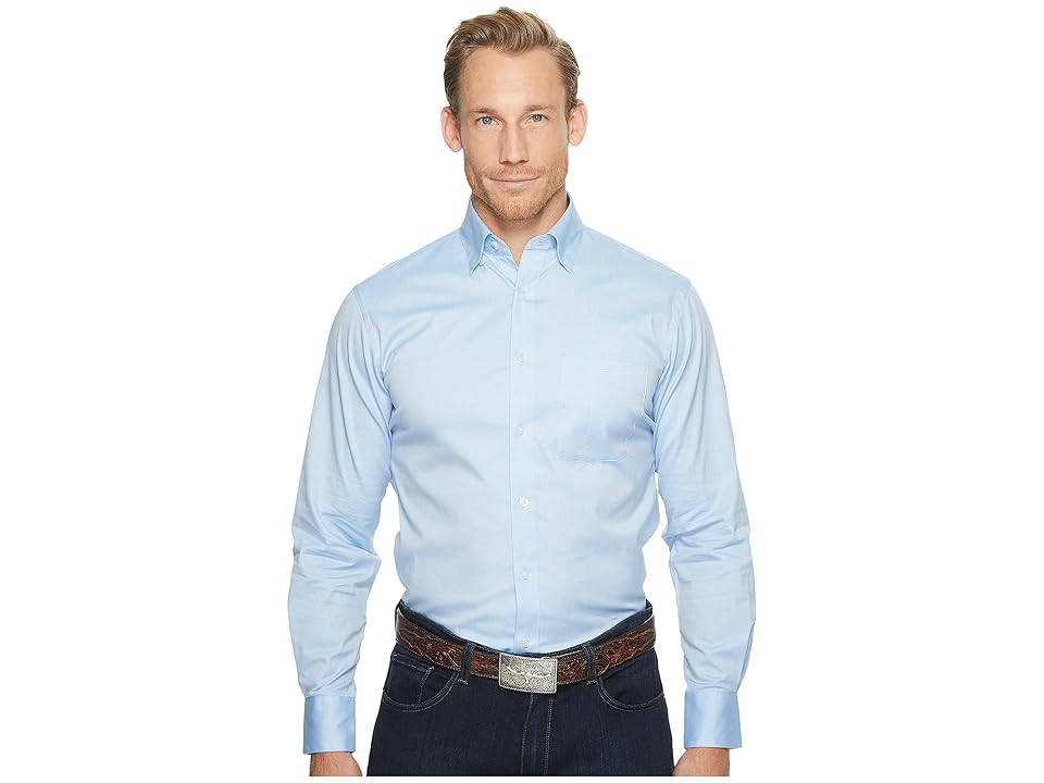 

Lucchese San Antonio (Blue) Men's Long Sleeve Button Up