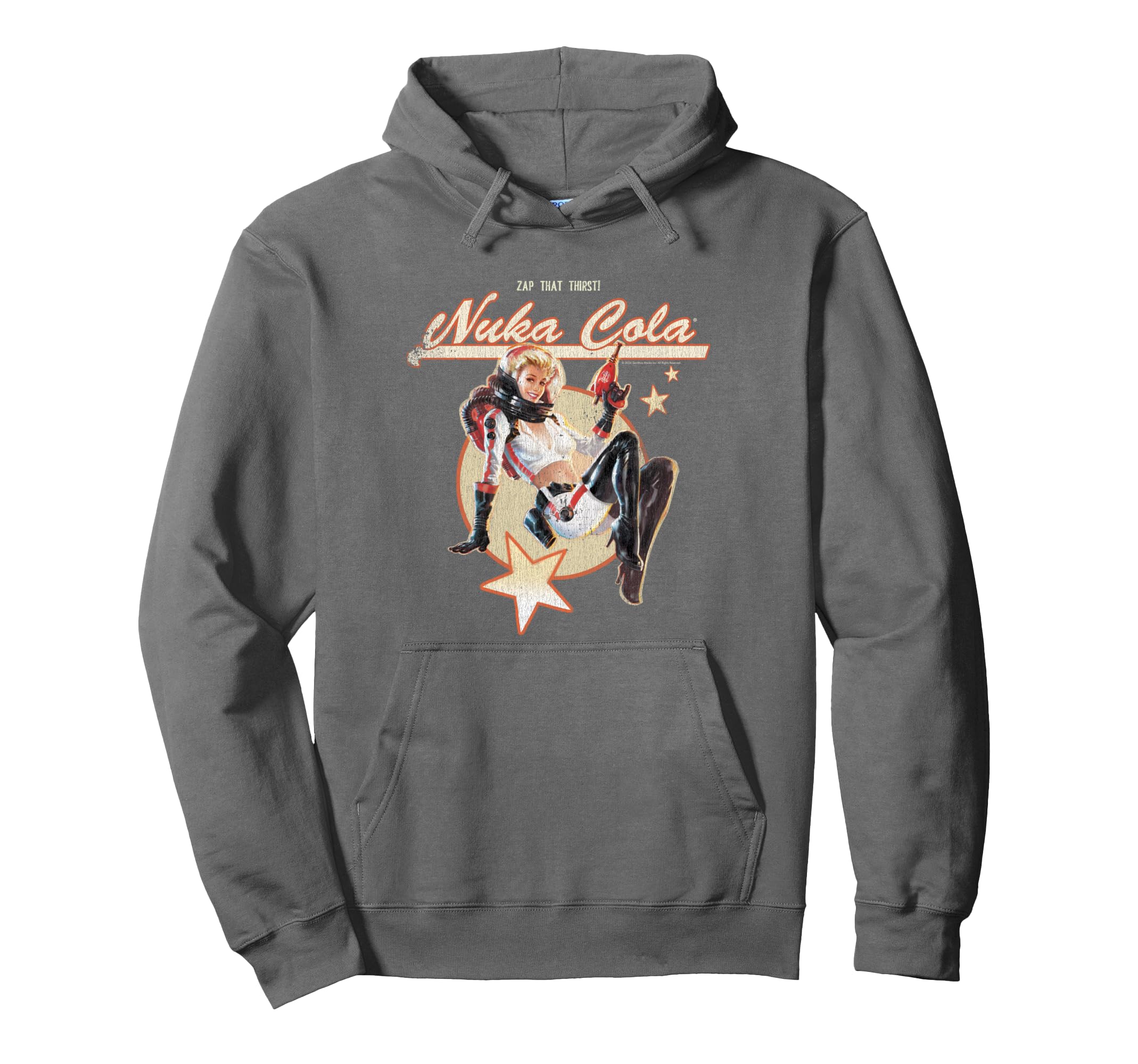 Fallout Video Game Retro Nuka Cola Ad Pullover Hoodie
