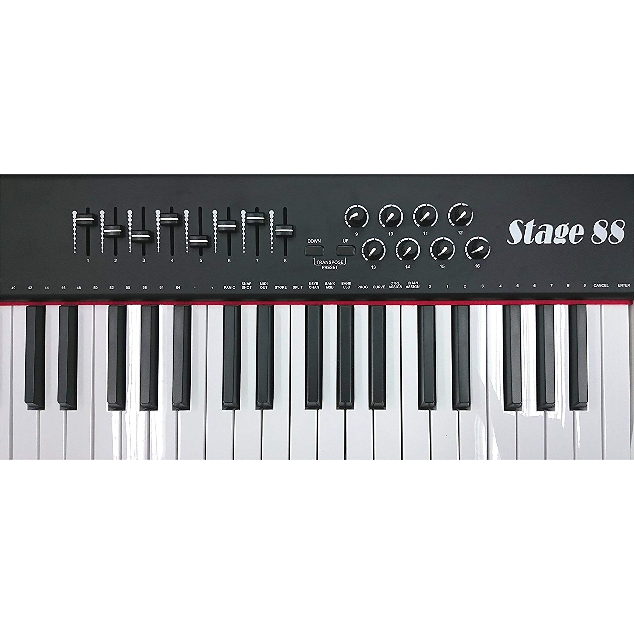 Amazon.com: midiplus Stage 88 USB MIDI Performance Keyboard
