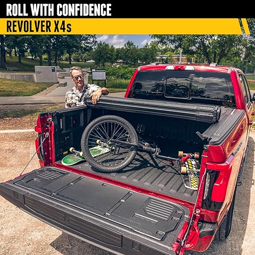 Miniatura 4 de RealTruck BAK Revolver X4s Hard Rolling Truck Bed Tonneau Cover | 80101 | Fits 1988 - 2013 Chevy/GMC Silverado/Sierra & C/K 6' 6" Bed (78")