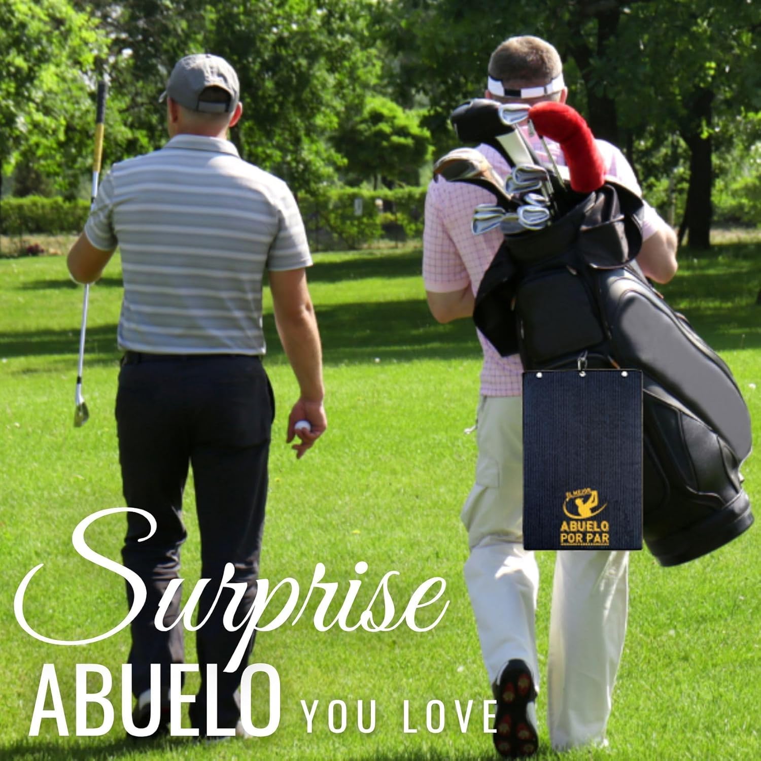 Abuelo Gifts Golf Towel, Abuelo on Father‘s Day, 15.8 x 23.6 inches Microfiber Golf Towel for Golf Bags - Image 7