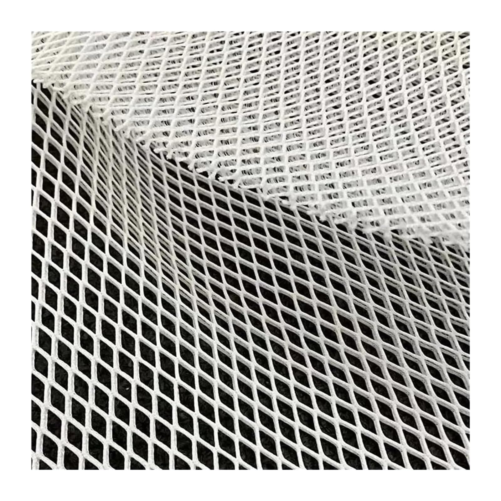 Tela De Malla De Capa De Aire 3D De Rejilla De Poliéster De Costura(Schwarz)