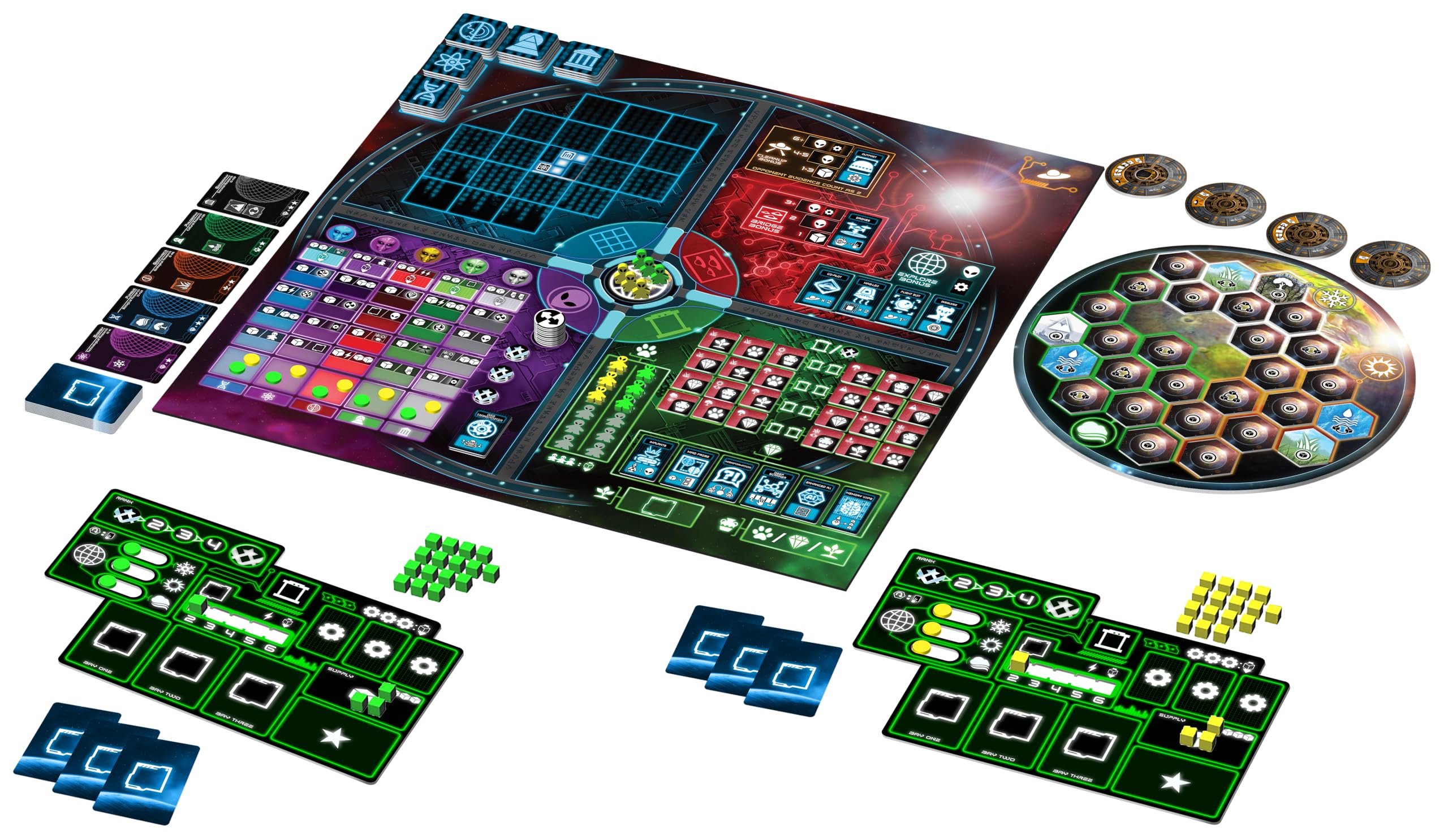 Amazon | 1~4人用のZ XenologySF戦略ボードゲームで遊べます。 | SF