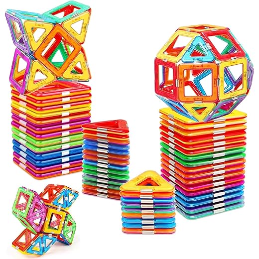 40 PCS Magnetic Tiles Set