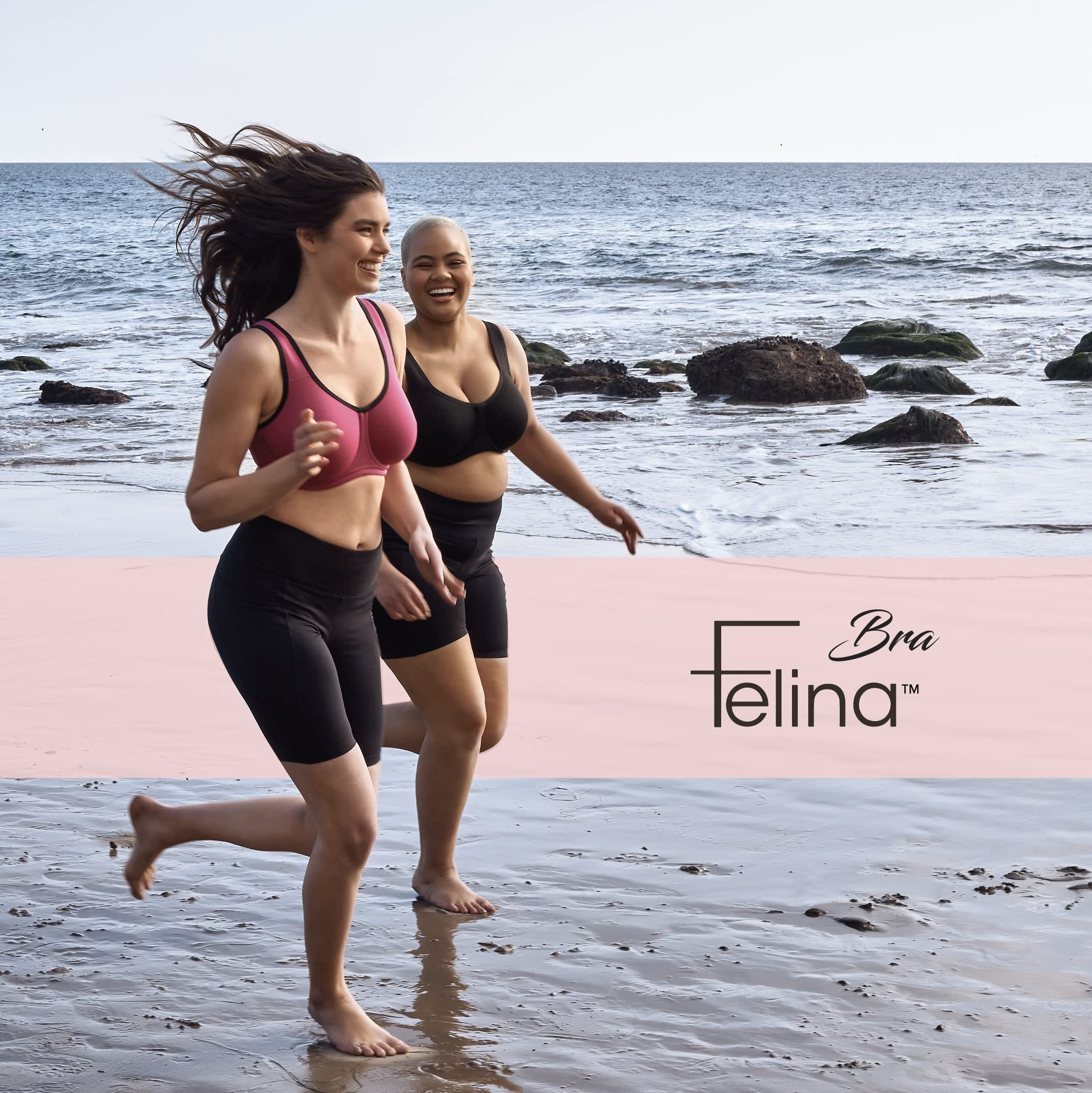 Felina Paramour Body X Reggiseno sportivo con ferretto