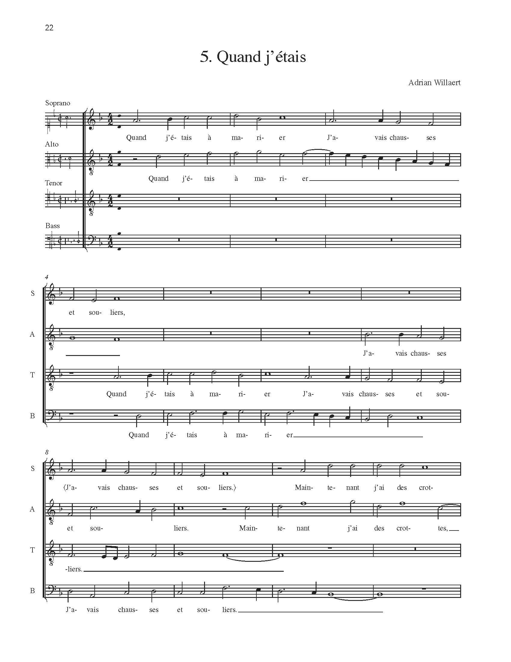 Canzoni Francese, Libro Primo: Ottaviano Scotto's 1535 Collection of Twenty-three Chansons for Four Voices (Recent Researches in the Music of the Renaissance)