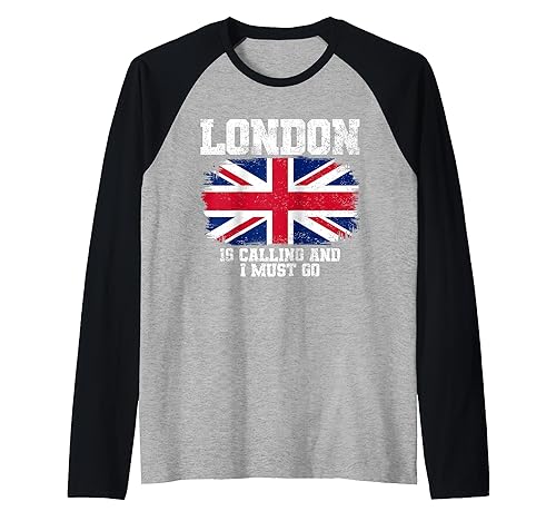London Raglan Baseball Tee
