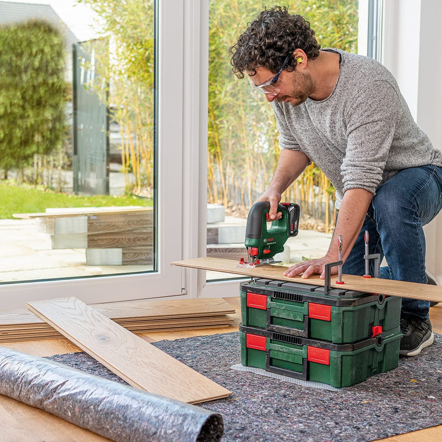 Bosch Home And Garden Cordless Jigsaw - UniversalSaw 18V-100 (without Battery, 18V System, Carton Packaging - View #6