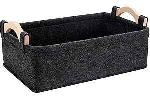 Collapsible Fabric Storage Basket: 16 x 10 Basket for Versatile Storage